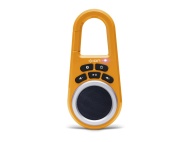 ION Clipster Ultra-Portable Bluetooth Speaker with Built-In Clip (Orange)
