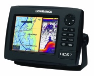 LOWRANCE HDS-7 GEN2 INSIGHT USA with Upgraded 50/200 CHIRP Down Imaging Combo TM Transducer Plus LSS Sidescan TM Transducer