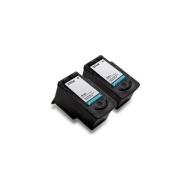 Printronic 2 Pack for HP 27 Black (1) and HP 22 (1) Color Remanufactured Ink Cartridge