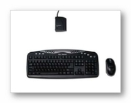 KeyTronic UNPLUGGED-PS2SB01 Black PS/2 Standard Keyboard Mouse Included - Retail