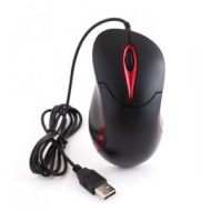 NEON Optical Mouse USB2.0 Dual-button with scrool-wheel Compact size Black/Grey