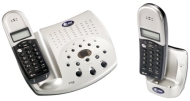 AT&amp;T 2255 2.4 GHz Dual Handset Cordless Phone with Answering System and Caller ID (Champagne)