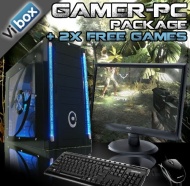 VIBOX Precision Package 11 - Home, Office, Family, Gaming PC, Multimedia, Desktop, PC, Computer, Full Package with 19&quot; Monitor, Speakers, Keyboard &amp; M