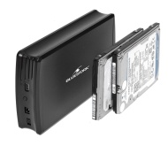 Bluestork Boitier HDD externe 2.5&#039;&#039; DUAL BAY - SATA - USB 2.0
