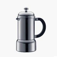 Bodum - 10617-16 - Chambord  -  Cafeti&egrave;re Italienne - 6 Tasses - 0.36 L - En Inox Brillant