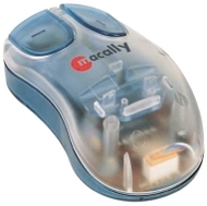 Macally iMouse Jr. - Mouse - 2 button(s) - wired - USB - bondieblue - retail