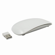 Mouse Wireless Bianco - 2.4 Ghz Laser Optical Mouse iMouse per Mac OS Pro Air Laptop PC Windows XP Vista 7