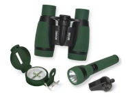 Carson HU-401 Kit de Jumelles de voyage Vert