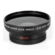 RIVERSONG(TM) 52mm High Definition Wide Angle Lens Kit 0.45 X Weitwinkel Objektiv + 52mm Objektiv Filter Ring Adapter + Mikrofaser Reinigungstuch fuer
