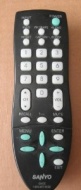 Sanyo GXCC TV Remote Control for Sanyo DP19648, DP26649, DP19649 - Batteries NOT included