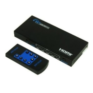 KanaaN 5x1 HDMI Switch / Switcher - up to 5 HDMI Devices (5 Input 1 Output) + Remote Control 1920 x 1200 - 1080p
