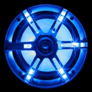Auna CS-LED6 Pareja de altavoces para coche (3 v&iacute;as, 16,5cm 6,5&quot;, iluminaci&oacute;n LED azul, 800W)