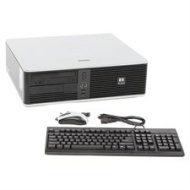 HP DC5750 SFF computer, AMD Athlon 64X2 2.0GHz, 2048MB Memory, 80GB HDD, DVD, Windows 7 Home Premium