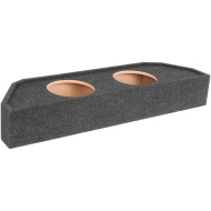 Atrend A102-10Cp B Box Series 10-Inch Dual Down-Fire Subwoofer Boxes