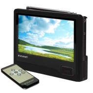 Eviant T7 7-Inch Handheld LCD TV, Black