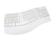 Microsoft A13-00002S White 104 Normal Keys USB or PS/2 Ergonomic Natural Keyboard Elite - OEM