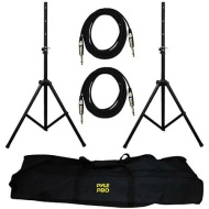 Pyle Pro-Audio Speaker Stand And Cable Kit