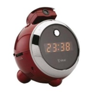 Tokai LRE-152R Alarm Clock Radio Projector (Red)