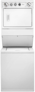 Whirlpool WGT3300SQ 27&quot; 2.6 Cu. Ft. Capacity Washer w/Gas Dryer (White)