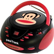 Paul Frank PF224BK Stereo CD Boombox with AM/FM Radio