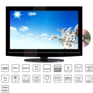 61cm (24&#039;) Full HD LCD TV DVB-T DVD Dual G 2410