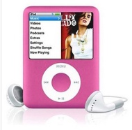 LIGHTAHEAD&reg; 3RD GEN 1.8 &quot; LCD MP3 MP4 PLAYER WITH BUILT-IN 8GB FLASH MEMORY FM RADIO VIDEO PLAYER AVAILABLE IN DIFFERENT COLORS (PINK)