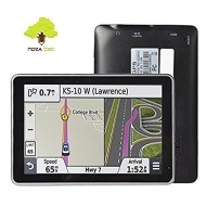 Noza Tec 5 Inch GPS Sat Nav Navigation System Navigator Touch Screen with UK Europe AU US Maps