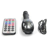 Car FM transmitter for MP3 Player USB SD MMC Slot