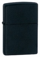 Zippo 218 Accendino, colore: Nero opaco