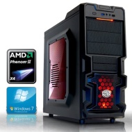 ANKERMANN PC Black EDITION OC with Windows7 Professional 64 | AMD Black Edition II X4 750K 4x3.4 GHz | 8GB RAM DDR3 PC1600 | 2,0 TB SATA3 HDD | MSI FM