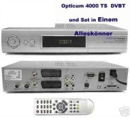 Opticum 4000 TS Sat und DVB-T Receiver in  Einem Allesk&ouml;nner