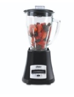 Oster BLSTMG-B 8 Speed Glass Jar Blender, 6-Cup, Black