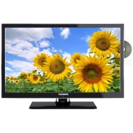 Telefunken L22F130X LED Fernseher 22 Zoll 55 cm, TV mit DVB-S /S2, DVB-T, DVB-C, DVD, USB, 230V +12Volt, Energieeffizienzklasse A