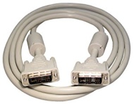 Max Value Cavo DVI-D Single Link maschio - maschio, 2 m, colore: Beige