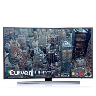 Samsung 55&quot; 4K LED Ultra-HD Curved Smart TV with 6&#039; HDMI/Ethernet Cable