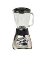 Oster 6811 6-Cup Glass Jar 12-Speed Blender, Brushed Nickel