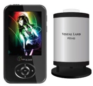 Visual Land ME-964-4GB-BLK-PSS-02 V-Motion Pro 4 GB 2.4-Inch Screen/Video/Music/Games/TV Out/Camera/MicroSD/Speaker with Portable Speaker (Black)