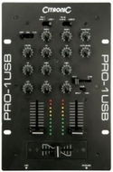 Citronic PRO-1 USB 2 channel mixer