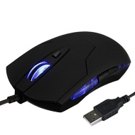 DPI USB Wired Optical Mouse Mice (Black 2400 DPI)