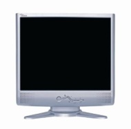 Fujitsu  Scaleoview SD17-1 43,2 cm (17 Zoll) TFT Monitor silber DVI (Kontrast 600:1, 8 Ms Reaktionszeit)