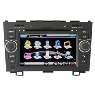 Koolertron For 2007-2011 Honda CR-V In-dash DVD GPS Sat Nav Navigation Player With 7&quot; Digital HD Touchscreen + PIP RDS Bluetooth + Steering Wheel Cont