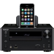 Onkyo CR-545, CD and DAB Tuner with iPod Dock (Black)