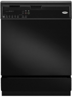 Whirlpool DU930PWSB 6&quot; Console Styling Undercounter Dishwasher (Black)