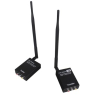 2.4GHz Wireless 3W Audio Video AV Transmitter Sender Receiver CCTV