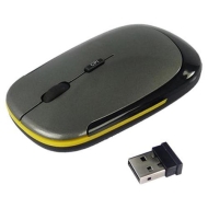 2.4Ghz USB Blue Light Wireless Cordless Optical Mouse For PC Laptop Netbook With Nano Receiver