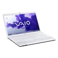 Sony Vaio EL3S1E/W 39,4 cm (15,5 Zoll) Notebook (AMD Dual-Core E-450 APU, 1,6GHz, 4GB RAM, 640GB HDD, Radeon HD 6320, DVD, Win 7 HP) wei&szlig;