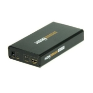 Kanaan SCART RGB Video + Convertisseur Audio vers HDMI jusqu&#039;&agrave; 720P 1080P + amplificateur int&eacute;gr&eacute;