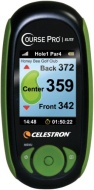 Celestron Course Pro Elite Golf Navigationsger&auml;t (Schlagweitenrechner, Sensitivity SiRF Star III, 20 parallele Kan&auml;le, mini-USB) schwarz