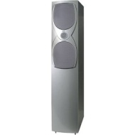 Advent H400 Heritage Series Dual 6.5&quot; 2-Way Tower Speaker, Silver/Black (Single) (Discontinued by Manufacturer)
