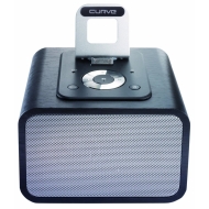 Curve 90&deg; mini Soundsystem f&uuml;r Apple iPhone/iPod schwarz